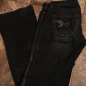 Dark wash liv boot jeans